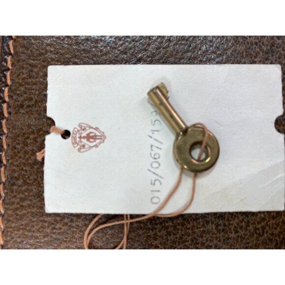 Vintage 70's Gucci Brown Locking Portfolio - Picture 10 of 12